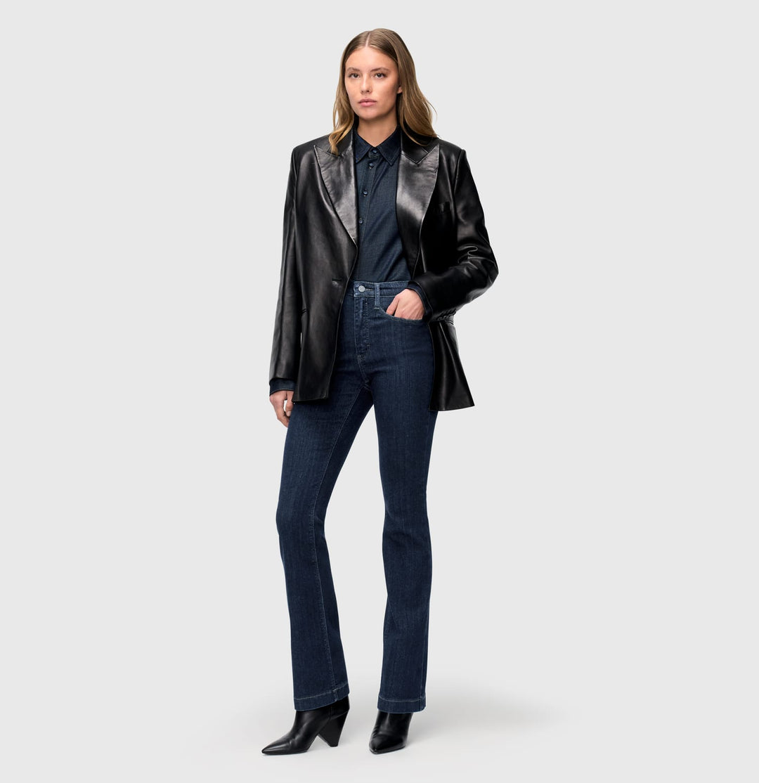MAC women bootcut jeans blue denim – dames - 34