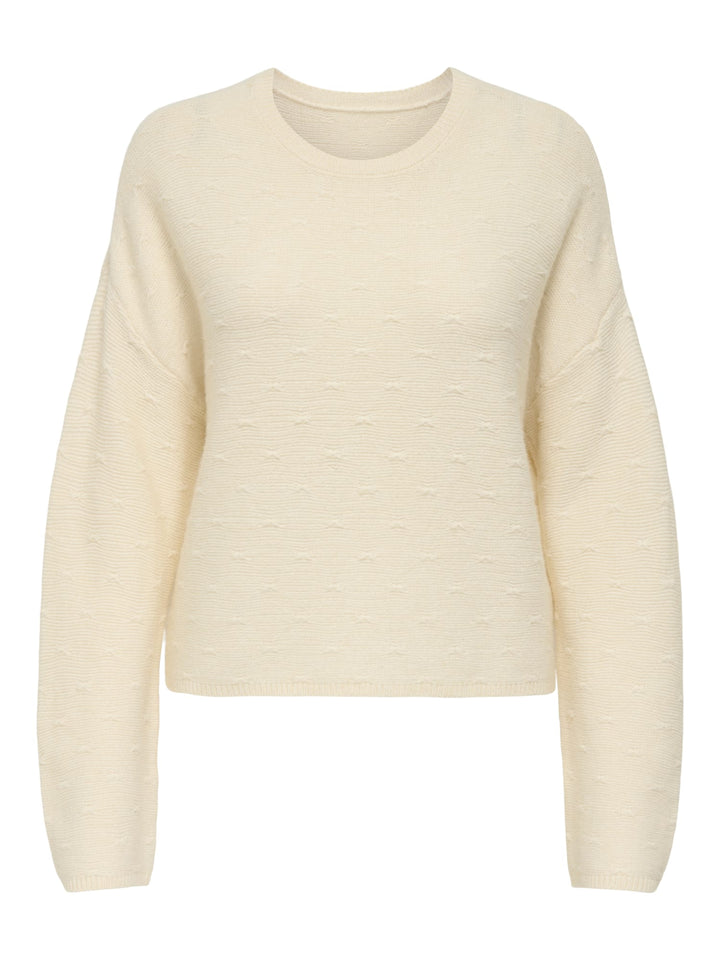 Only 15357499 Katia trui dames off-white