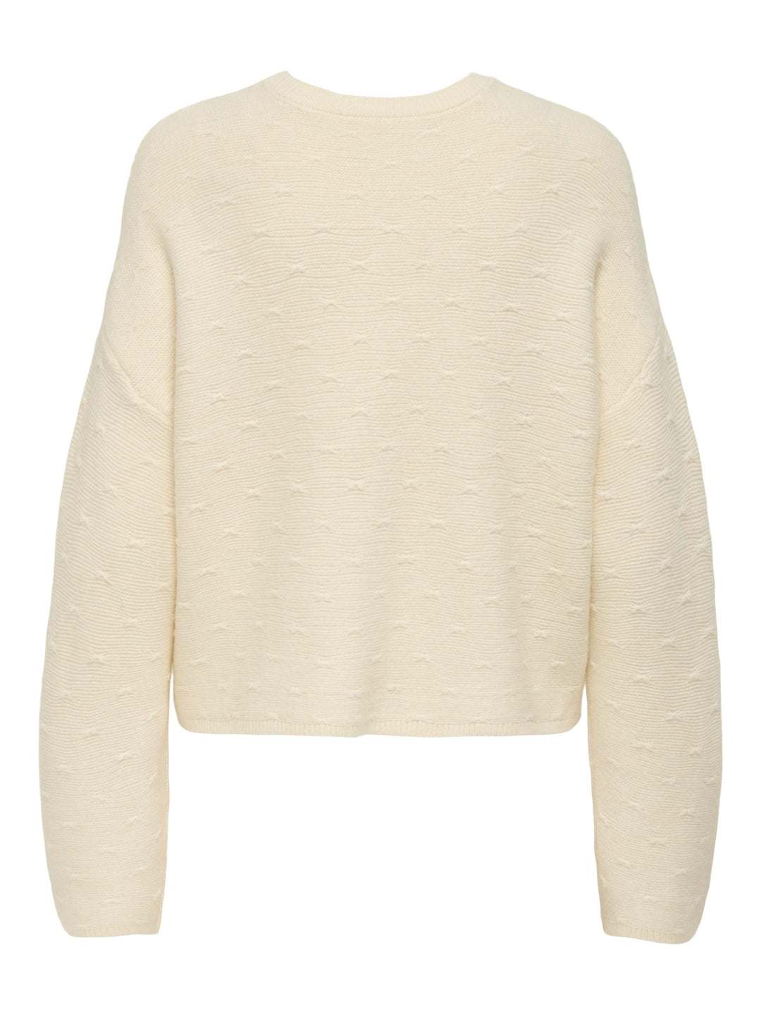 Only gebreide pullover off-white – dames