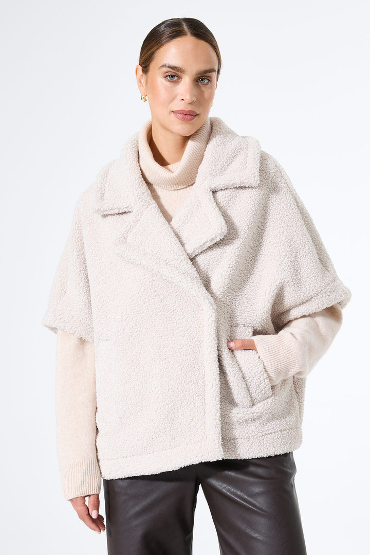 Garcia woman J50094 vest sweat ecru – dames