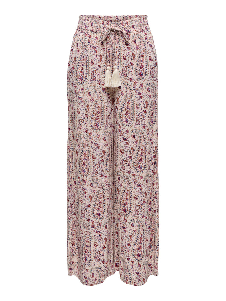 Jacqueline de Yong 15370077 Gaby lange broek ecru dessin - L32