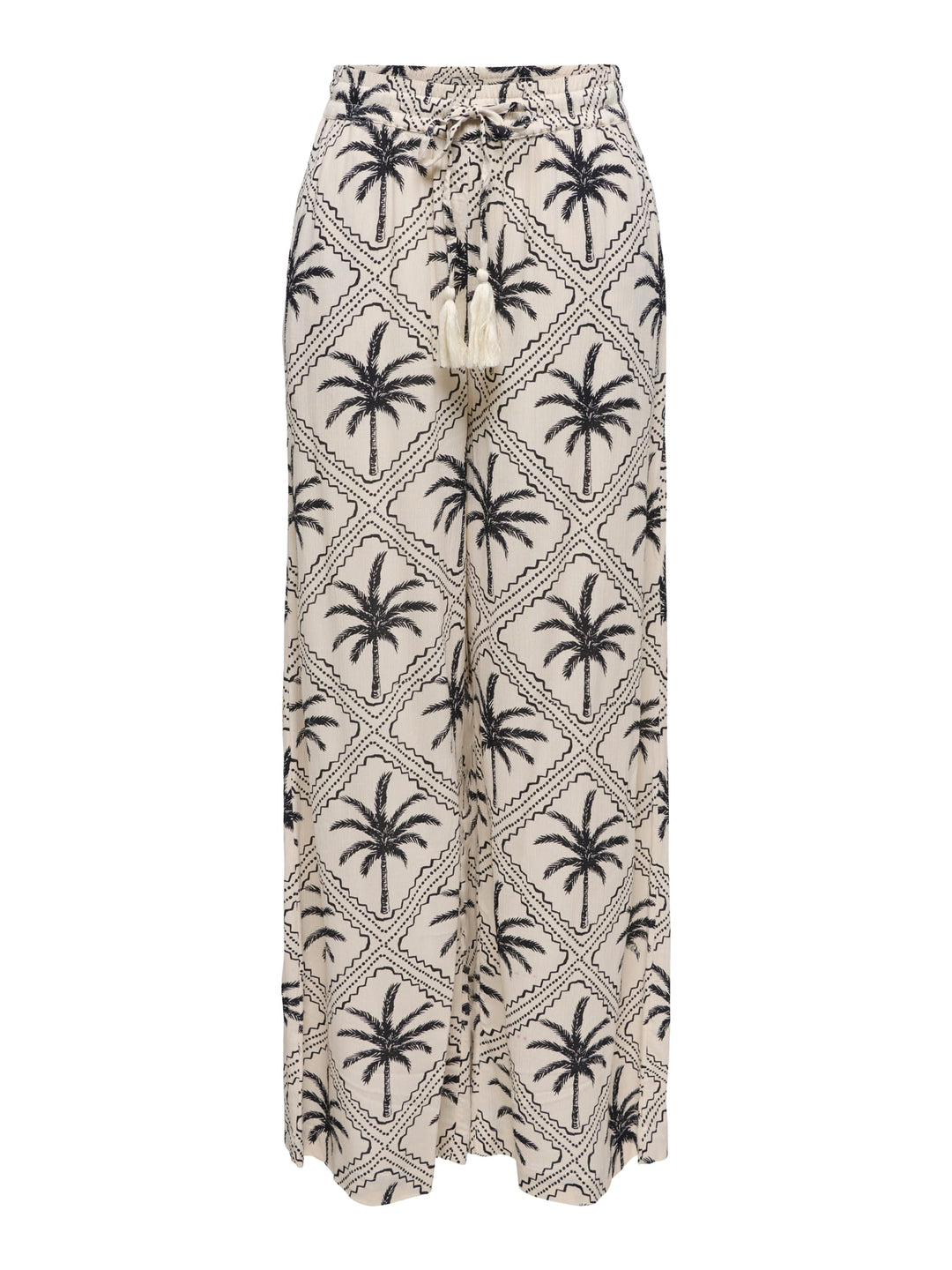 Jacqueline de Yong 15370077 Gaby lange broek ecru dessin - L32