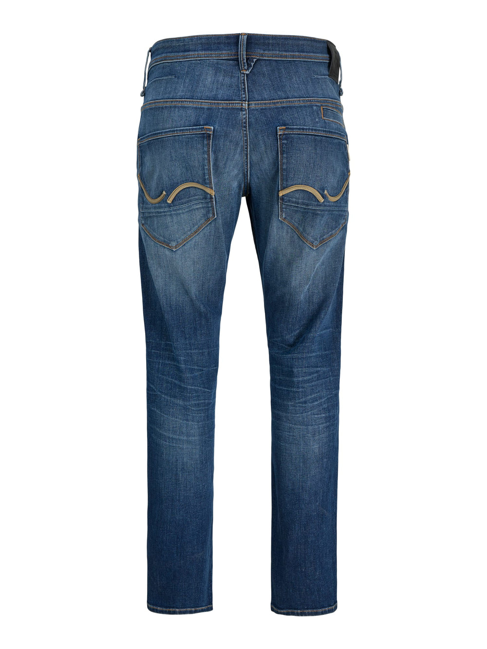Jack & Jones tapered fit jeans – Mike in blue denim - L34