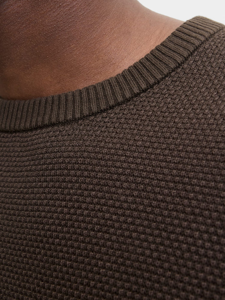 Jack & Jones Globe trui bruin – heren
