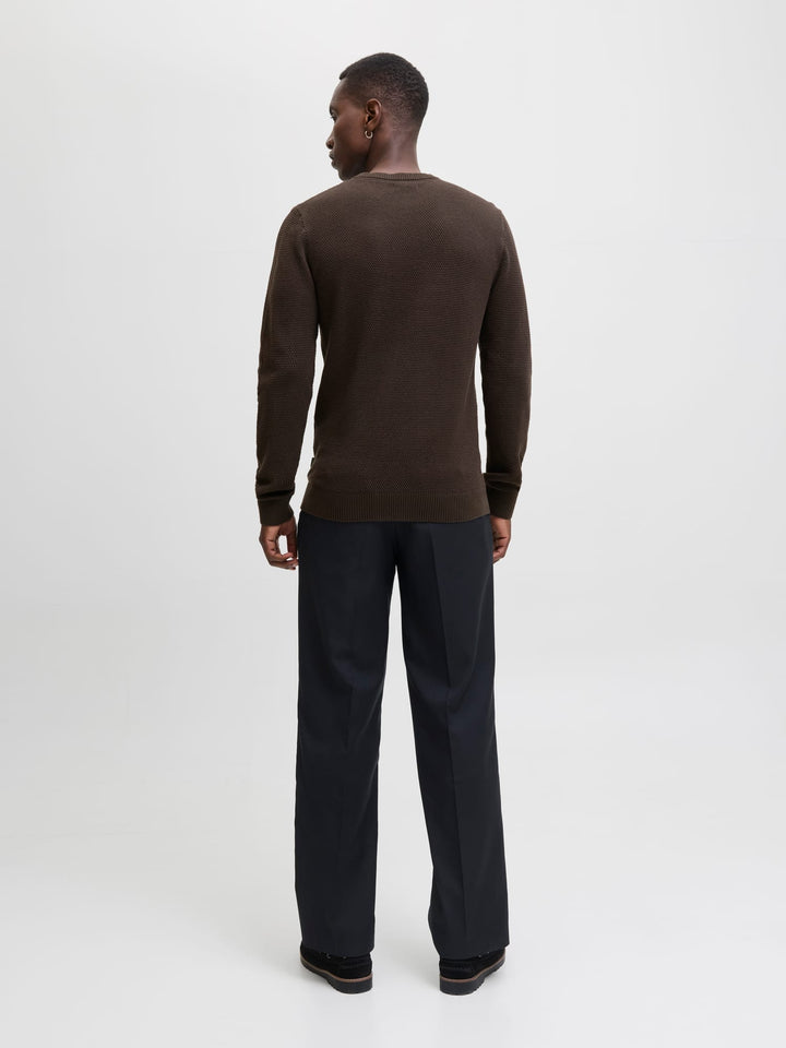 Jack & Jones Globe trui bruin – heren