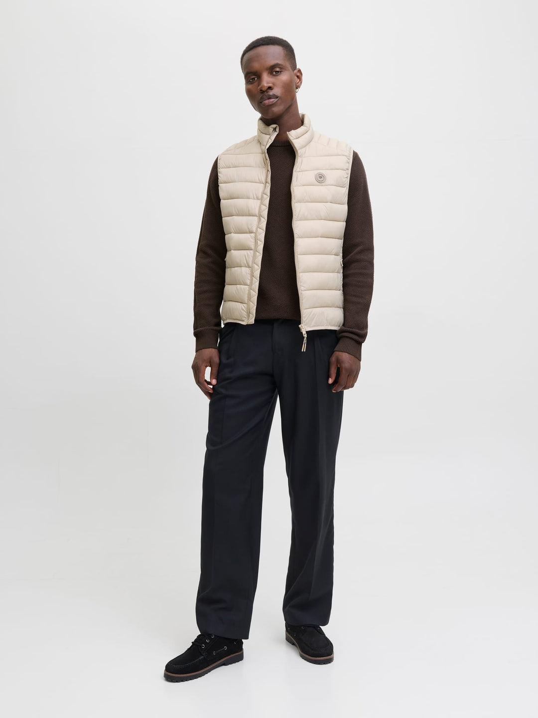 Jack & Jones Globe trui bruin – heren