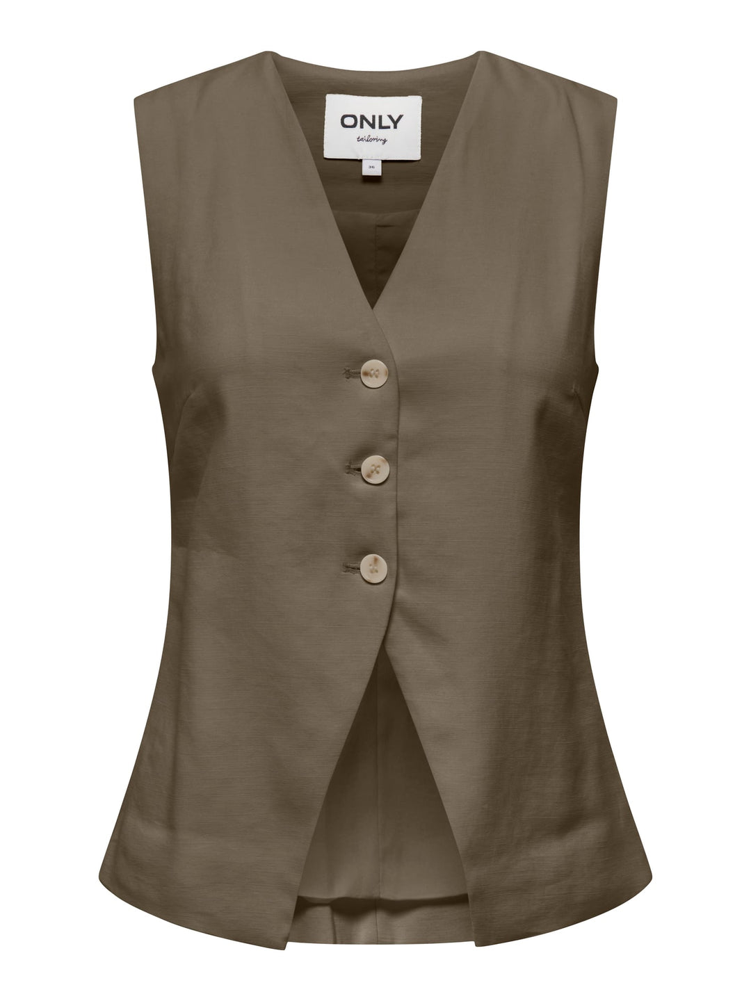 Only 15367399 Tila gilet army – dames