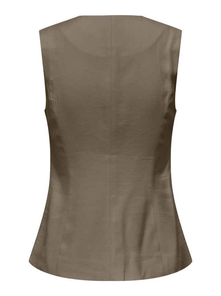 Only 15367399 Tila gilet army – dames