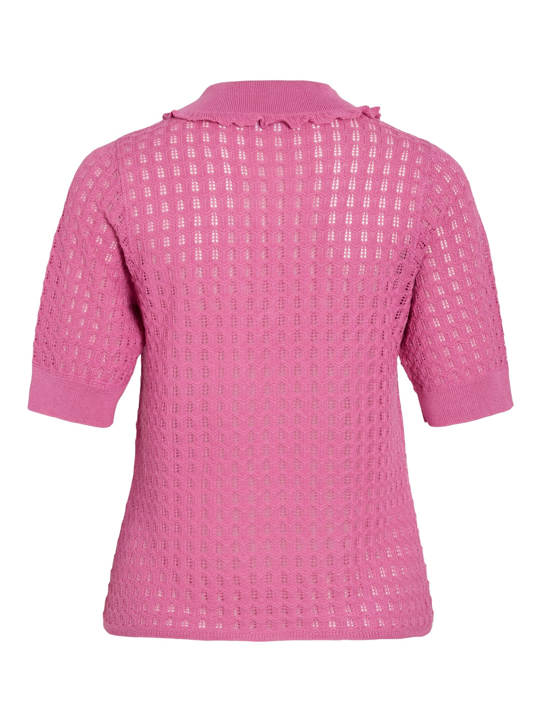 Vila 14115092 nora fuchsia polo k/m dames