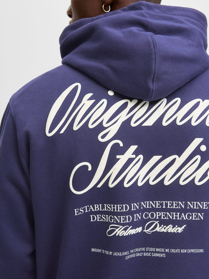 Jack & Jones Norrebro hoodie navy – heren