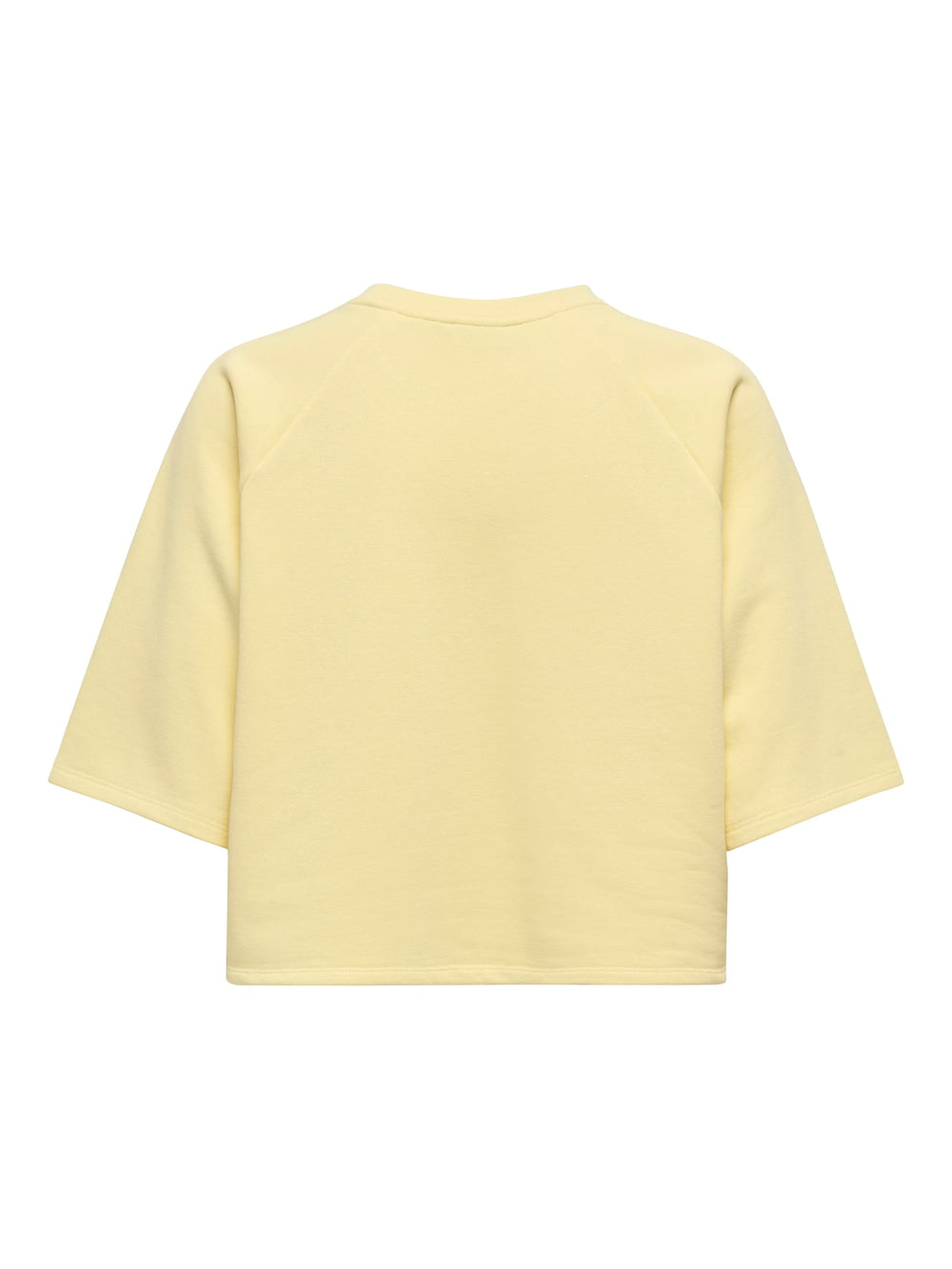 Only Cora t-shirt licht geel – dames
