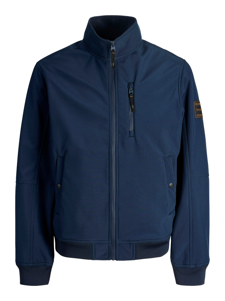 Jack & Jones JJEPARKER Softshell Bomber – heren zomerjas - Navy