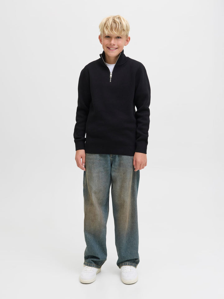 Jack & Jones Kids Blamilano trui zwart – jongens