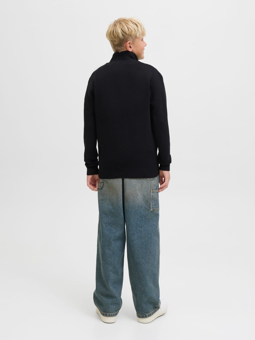 Jack & Jones Kids Blamilano trui zwart – jongens