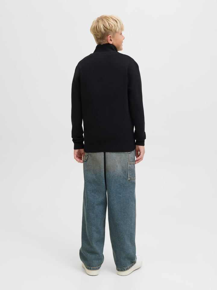 Jack & Jones Kids Blamilano trui zwart – jongens