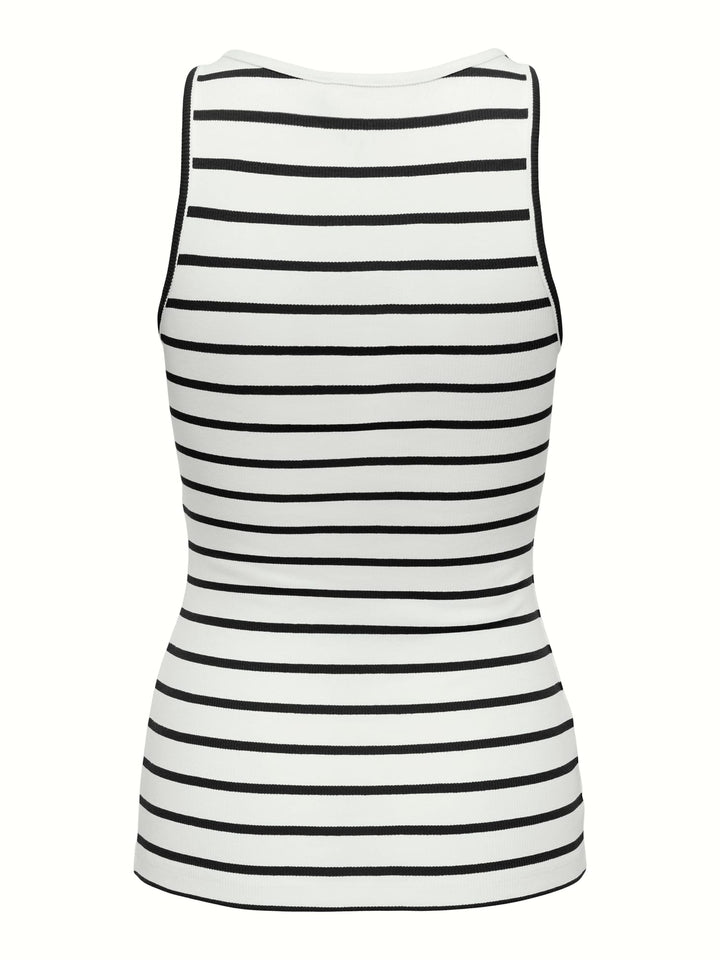 Only Fenja singlet ecru dessin – dames