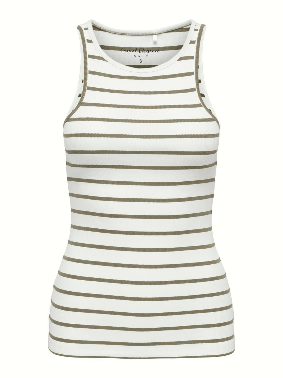 Only 15372175 Fenja singlet ecru dessin – dames