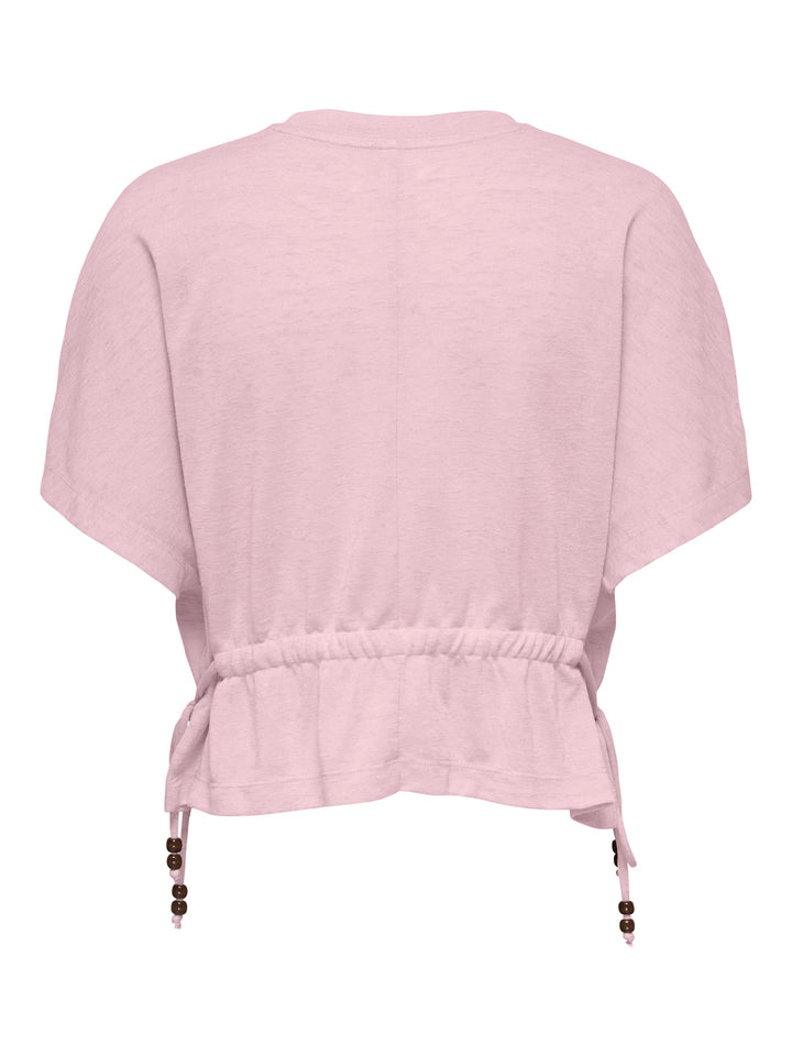 Only ONLPEARL top licht roze – dames