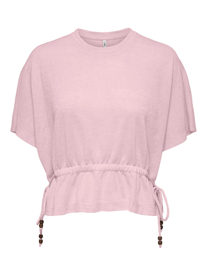 Only ONLPEARL top licht roze – dames