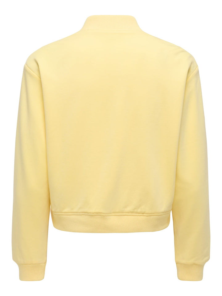 Only ONLPOPTRASH L/S SHORT BOMBER PNT - dames jack geel