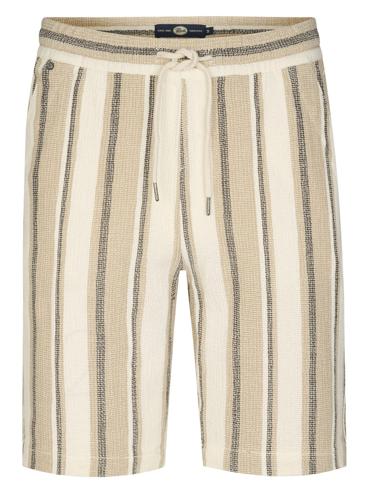 Petrol men M-1060-SHO518 shorts bruin dessin – heren