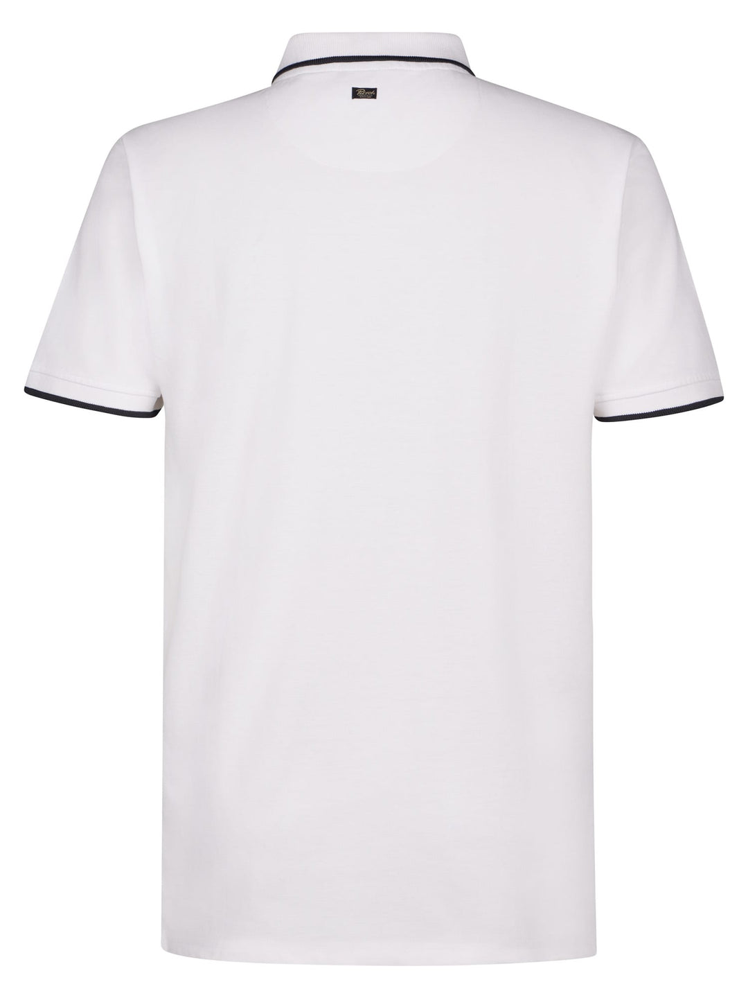 Petrol men M-1060-POL137 polo k/m heren – wit