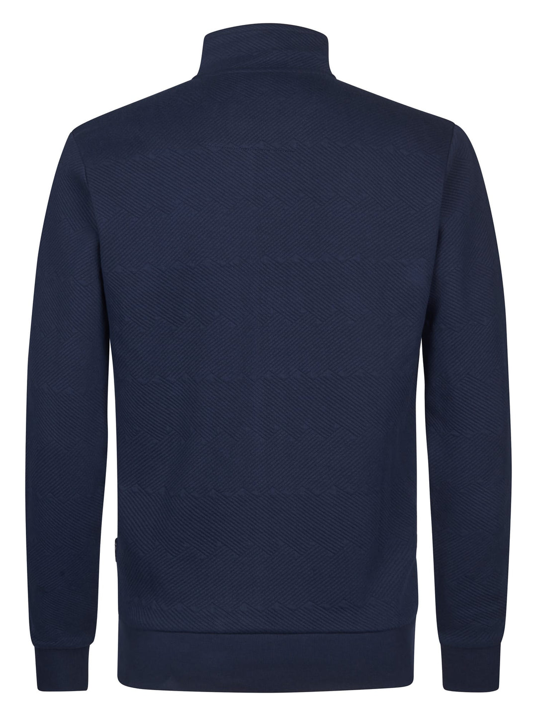 Petrol men M-1060-SWC333 vest sweat navy – heren