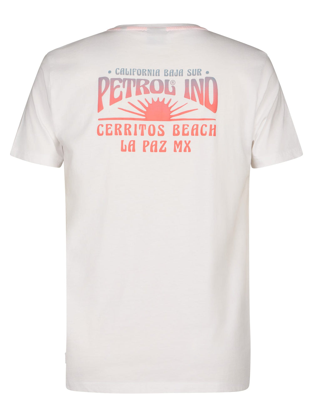Petrol men M-1060-TSR136 t-shirt off-white – heren