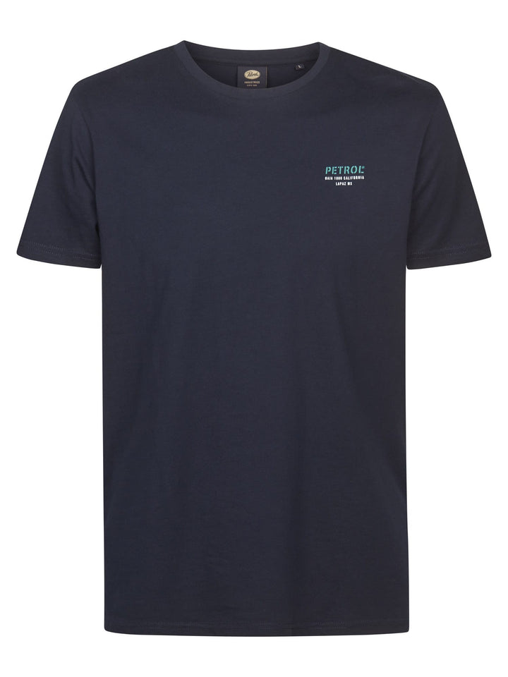 Petrol men M-1060-TSR130 T-shirt navy – heren