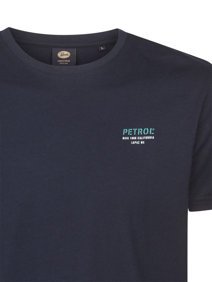 Petrol men M-1060-TSR130 T-shirt navy – heren