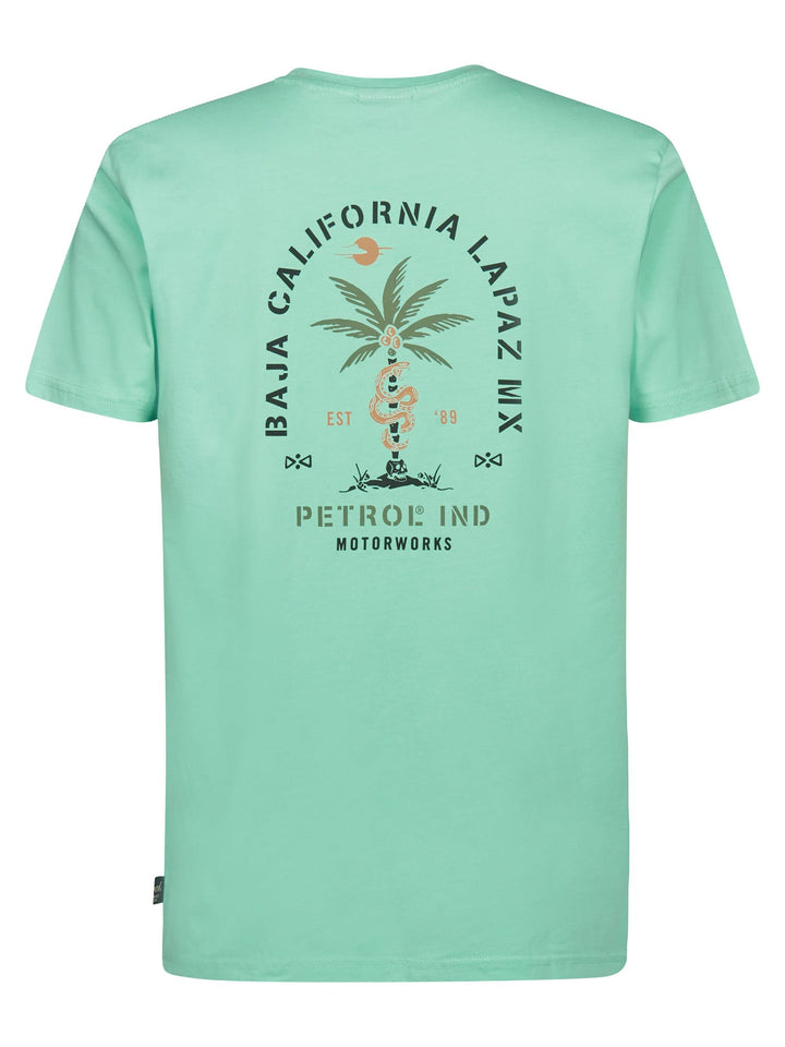 Petrol men M-1060-TSR130 mint t-shirt voor heren