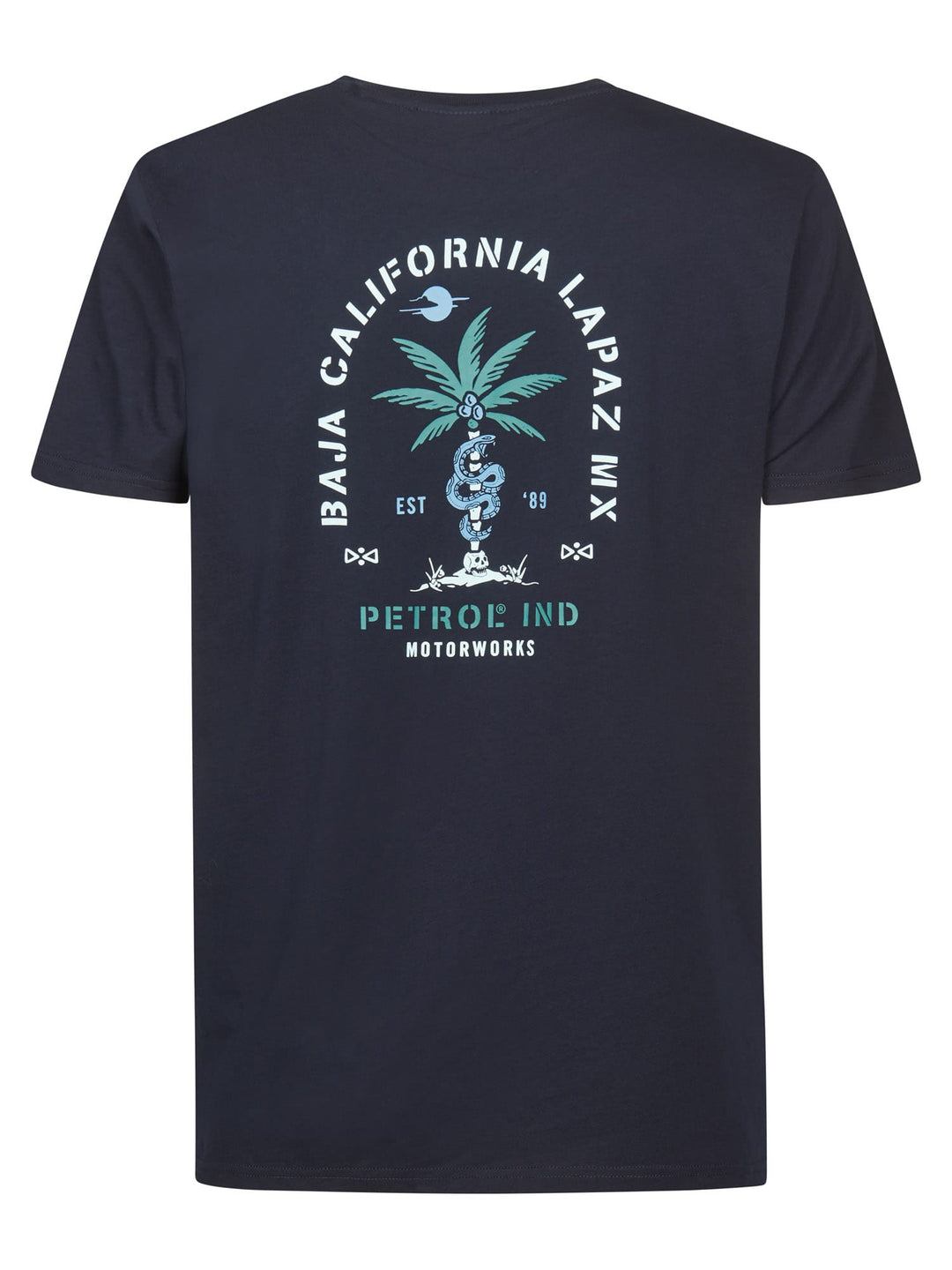 Petrol men M-1060-TSR130 T-shirt navy – heren