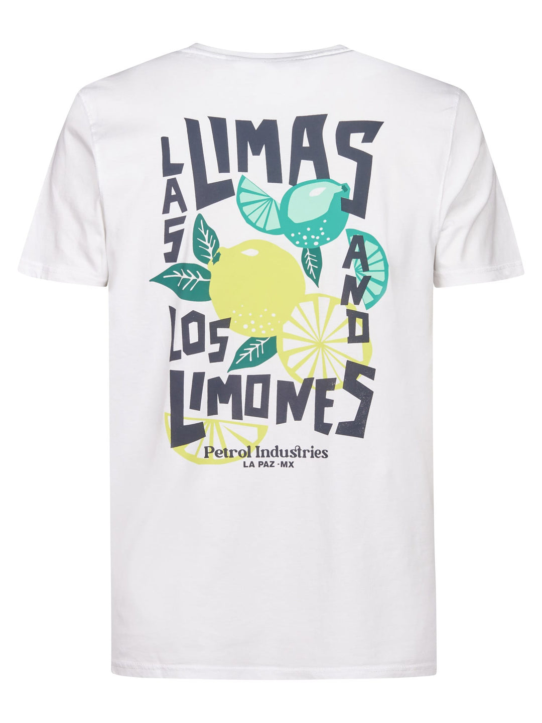 Petrol men M-2060-TSR629 t-shirt off-white – heren