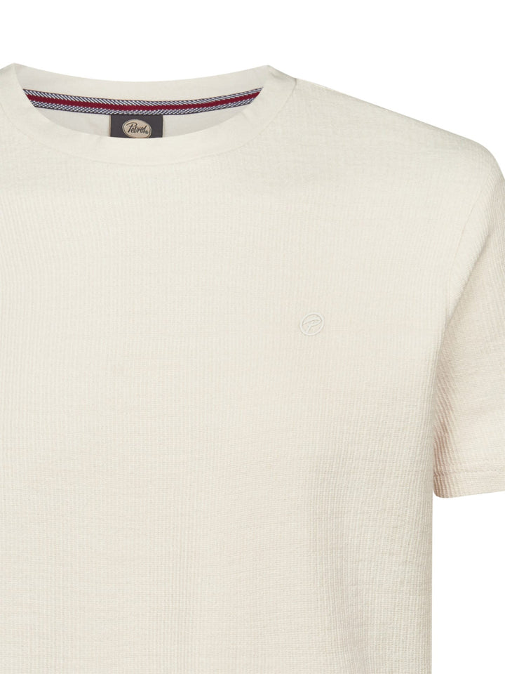 Petrol men M-1060-TSR634 ecru t-shirt – heren