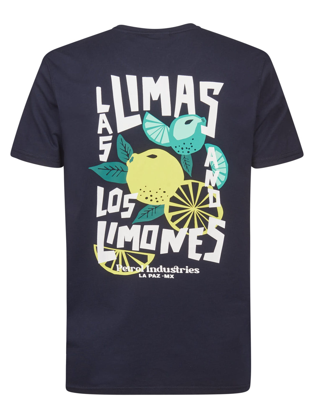 Petrol men M-2060-TSR629 T-shirt navy – heren