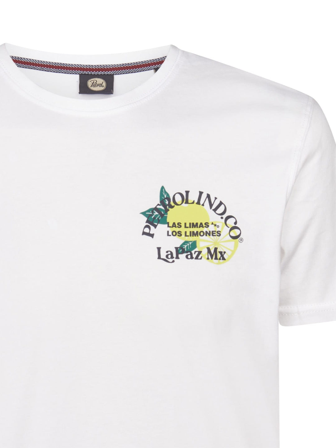Petrol men M-2060-TSR629 t-shirt off-white – heren