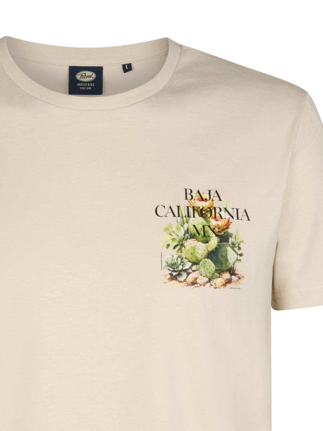 Petrol men M-1060-TSR688 t-shirt beige – heren