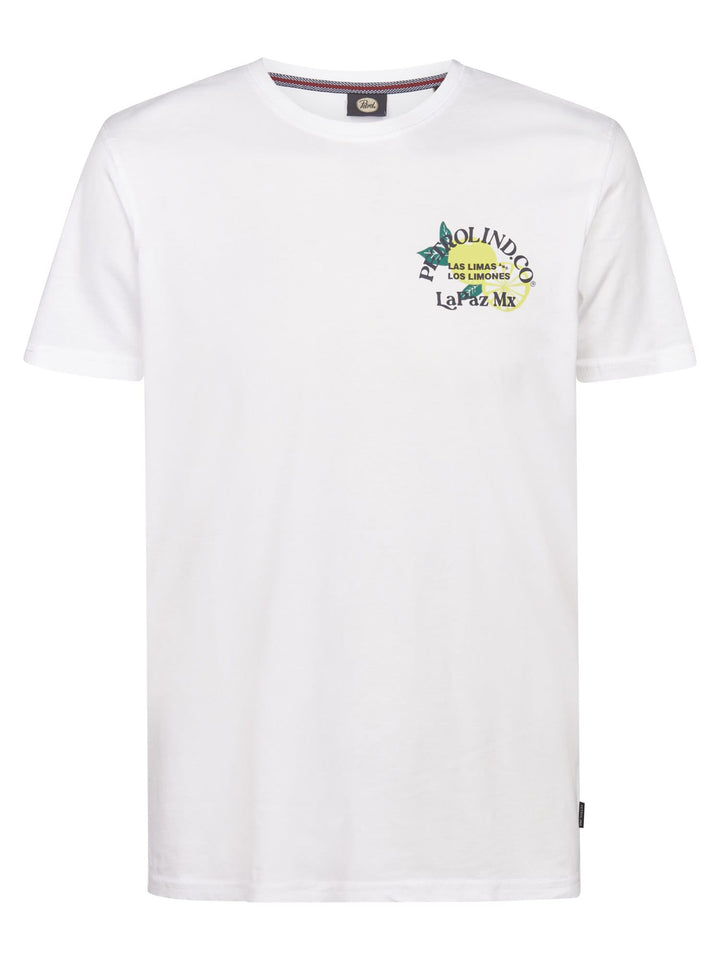 Petrol men M-2060-TSR629 t-shirt off-white – heren