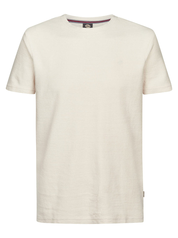Petrol men M-1060-TSR634 ecru t-shirt – heren