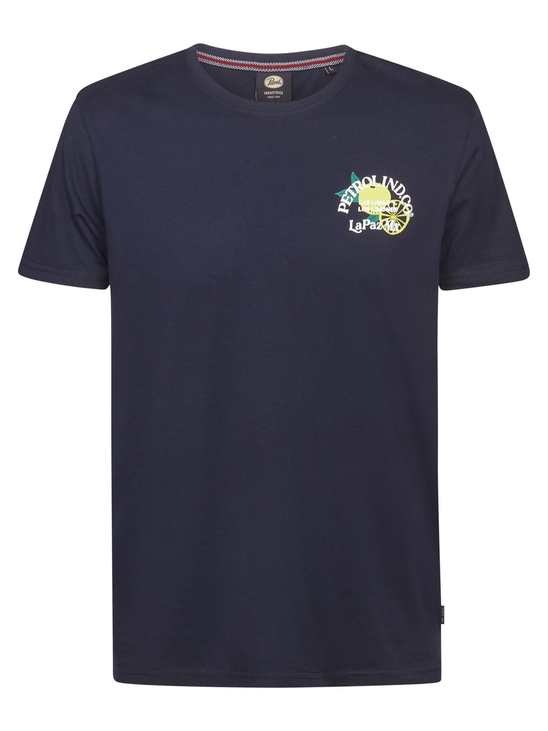 Petrol men M-2060-TSR629 T-shirt navy – heren