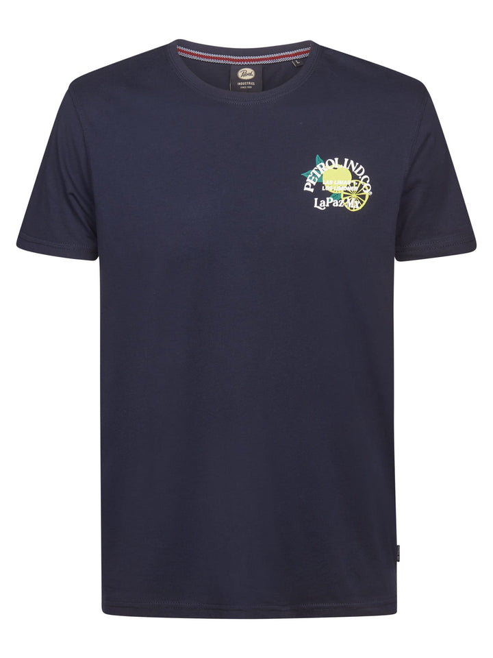 Petrol men M-2060-TSR629 t-shirt navy – heren