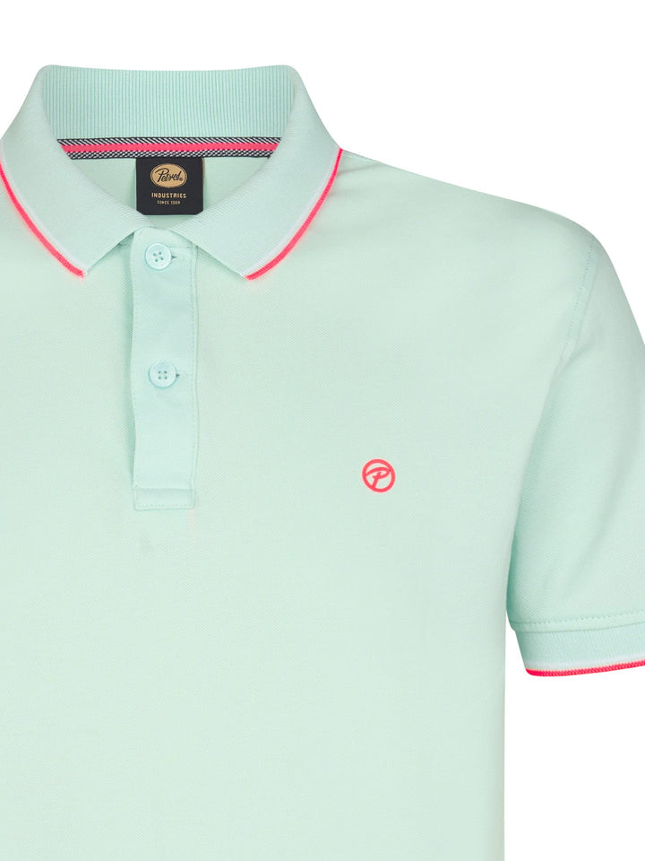 Petrol men M-ROS-POL003 polo mint – heren