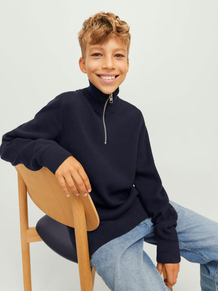 Jack & Jones Kids trui navy – jongens