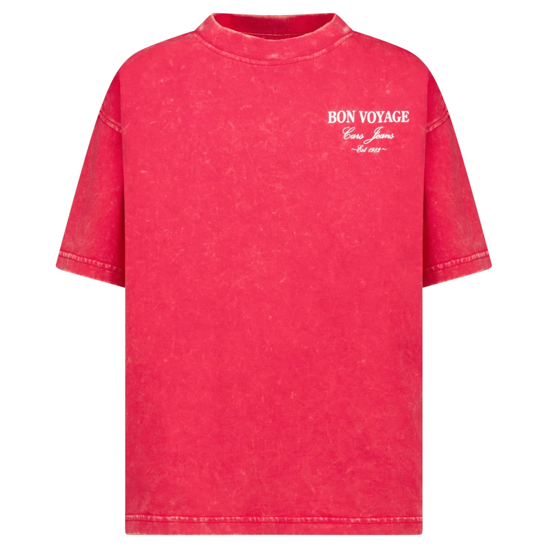 Cars Girls T-shirt Glitta jr. steenrood – meisjes