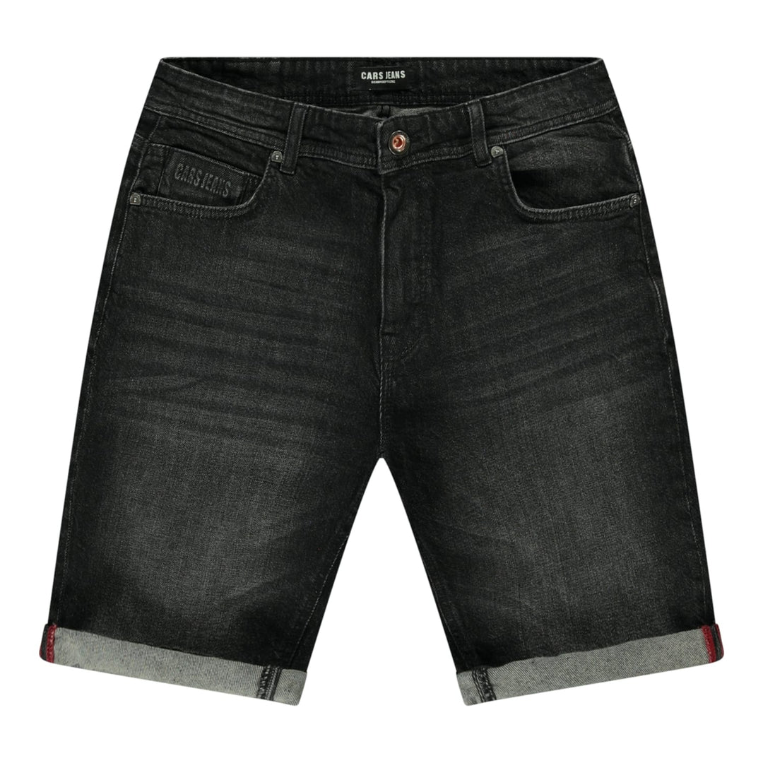 Cars men 6349341 Target short denim heren zwart