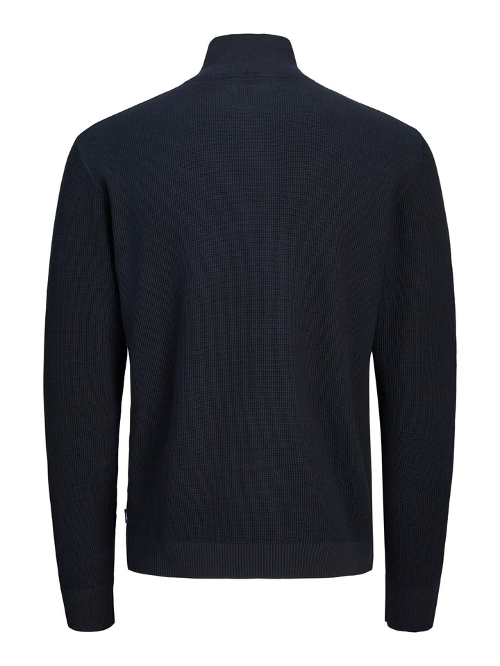 Jack & Jones JPRBLUREX KNIT HALF ZIP LN - trui heren navy