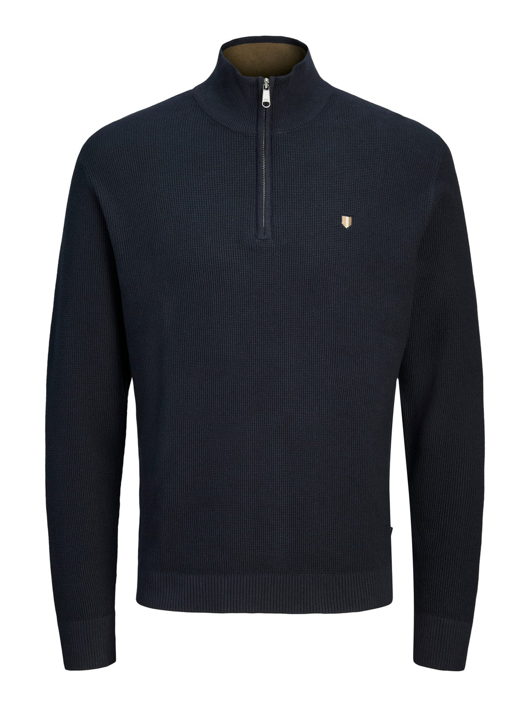 Jack & Jones JPRBLUREX KNIT HALF ZIP LN - trui heren navy