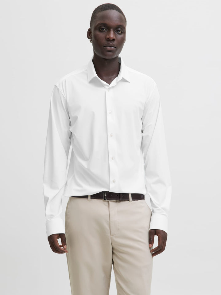 Jack & Jones Blaactive overhemd l/m wit – heren