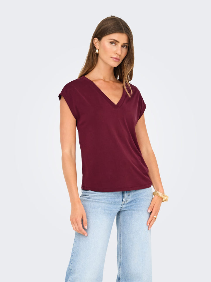 Only Free top k/m bordeaux – dames