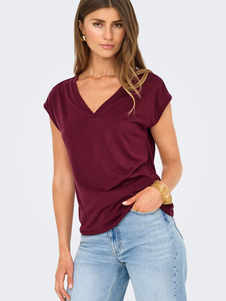 Only Free top k/m bordeaux – dames
